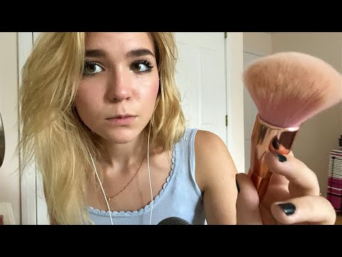 ASMR Doing Your Makeup ♡ (Fast & Aggressive, Personal Attention)