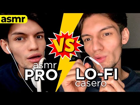 ASMR PRO VS ASMR LO-FI - M0uth Sounds, Inaudible - asmr español - mol asmr