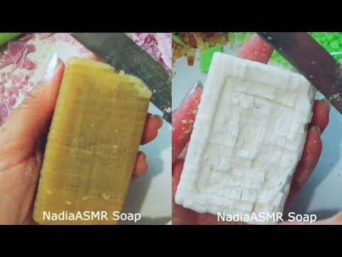 SOAP CUBES COMPILATION / ASMR Soap Satisfying Video\ relaxing sounds/dry soap cutting