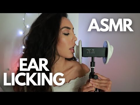 ASMR Ear Eating /Ear Noms/Ear Licking
