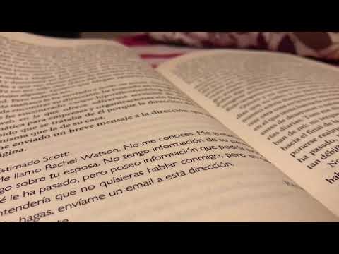 ASMR Español [Spanish ASMR]: (9) Lectura Susurrada La Chica del Tren [Upclose Whisper Reading]