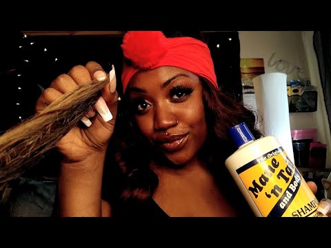 ASMR| Washing Glitter Out of Your Hair (Personal Attention)
