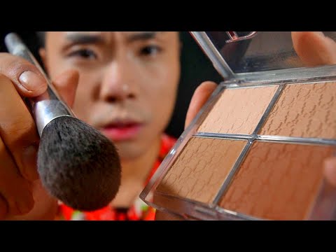 Makeup on Yo Screen 💆🏻‍♀️ ASMR: DIOR Palette, NARS Blush, Tonymoly Cushion