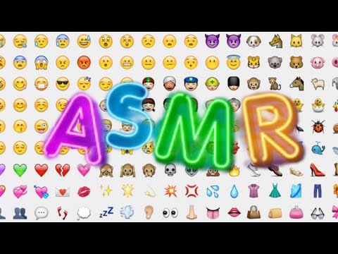 Emoji challenge 🕯🦩🌵🦄 | ASMR