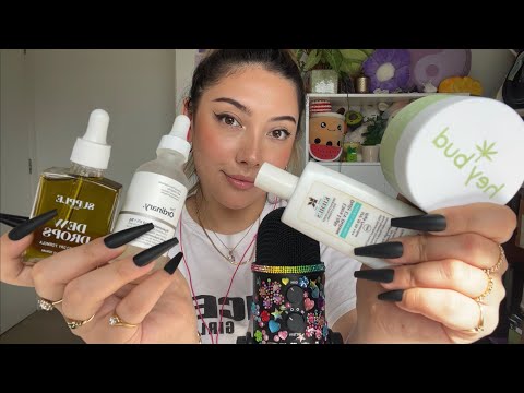 ASMR My UPDATED 2022 Skincare Routine ✨😌 ~how I achieve dewy and glowy skin!!!~ | Whispered RAMBLE