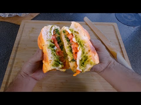 Best Italian Vegetarian Sandwich Ever Recipe !