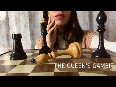 ASMR ITA | La regina degli scacchi ♟ | Queen's Gambit roleplay [chess, tracing, tapping]