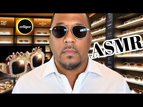 ASMR Luxury Solar Total Eclipse Glasses Salesman Roleplay