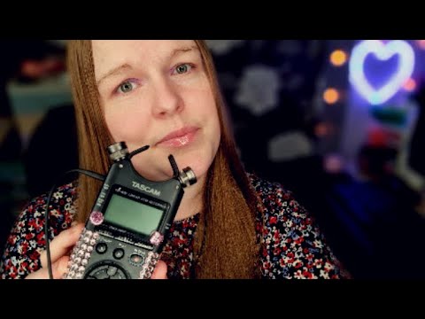ASMR | Trigger Words W/ Mouth Sounds, Mic Touching, Whispering.