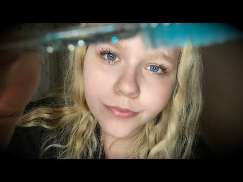 ASMR doing your eyebrows roleplay •fast •aggressive •personal attention •guaranteed tingles
