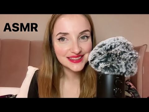 ASMR-Mouthing + Tracing Trigger Words *best tingles*