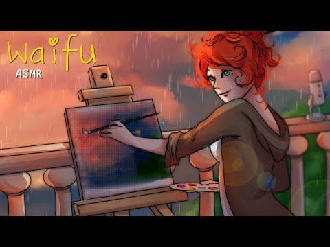 Wife Painting and Talking with you ASMR Roleplay (NO DEATH) Mother Macabre