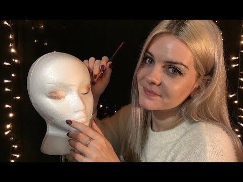 ASMR RP | Cours de maquillage 💄 Sons relaxants ~ Brushing & Whispering