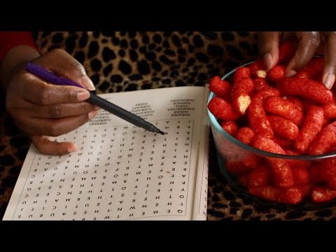FLAMIN HOT CHEETOS ASMR WORD SEARCH (Began With THE)