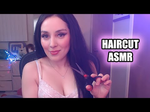 ASMR Chatty Hairdresser Gives You A Haircut