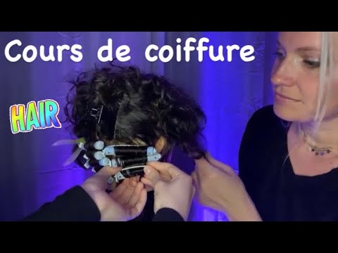 ASMR Live Roleplay coiffeuse 💇‍♀️ cours de coiffure 💇‍♀️