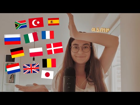 ASMR in 20 different languages