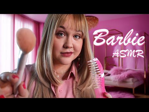 ASMR 💖 Barbie Gets You Ready for the Party! 🪩 (ASMR Makeup, Personal Attention) ASMR Roleplay