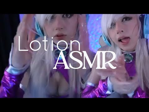 Statrfire Cosplay ASMR , playing with lotion
