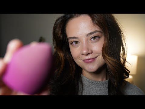 ASMR MAKE UP ARTIST Roleplay! Doing Your Makeup For A Party, Whispered