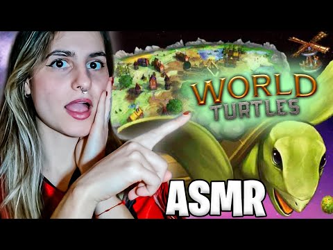 Creo UN MUNDO dentro de UNA TORTUGA 😮| 🐢 World Turtles 🐢 | ASMR ESPAÑOL