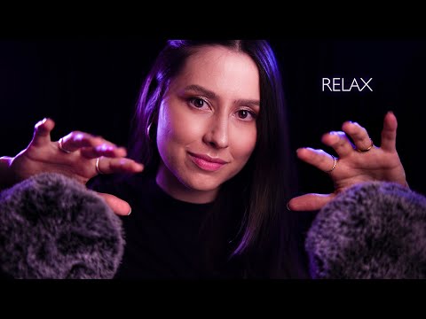 ASMR 💤 Intense Mic Brushing + Simulated Scalp Massage | NO TALKING and NO ADS