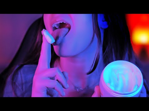 ASMR CREAM EAR MASSAGE * NO TALKING * 100% TINGLES AND RELAXATION