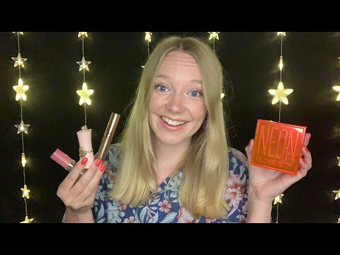 ASMR Makeup Sounds and Whispering