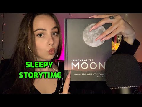 ASMR | Reading You A Story for Sleep 🌙 💤 | gentle triggers & page turning with breathy whispers 💕
