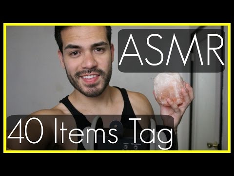ASMR - 40 Items In My Bedroom Tag (Soft Spoken & Gentle Male Whisper)