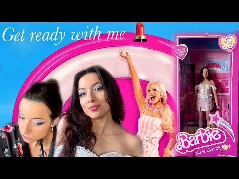 GRWM to see the new Barbie movie! 💄Turning myself into a Barbie 💕 (makeup, outfit, mini vlog)