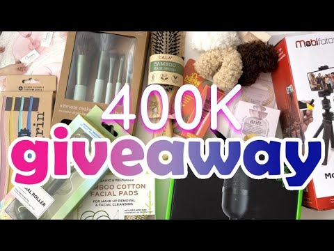 ASMR For Charity 🎉 400k Giveaway!