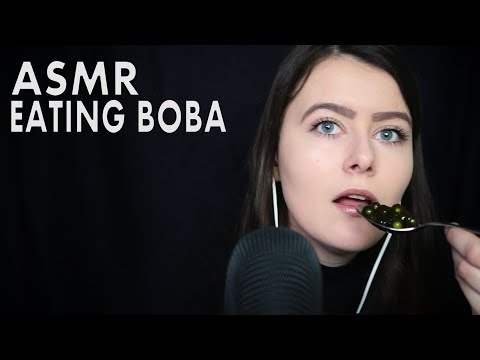 ASMR Eating Boba (Extremely Sticky & Chewy Mouth Sounds) | NO TALKING | Chloë Jeanne ASMR