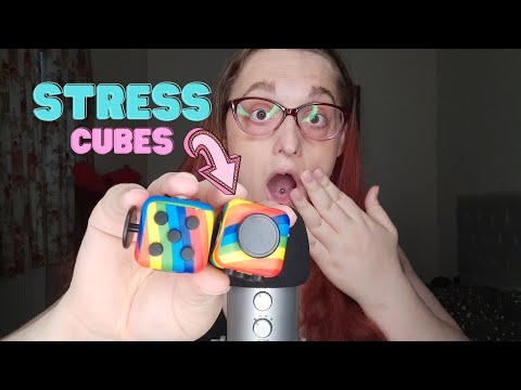 TINGLE CUBE WILL PUT YOU TO SLEEP! (Tapping, Sliding, Clicking, Switching, & Whispering Sounds!)