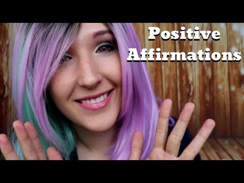 ASMR - CARING FRIEND ~ Positive Affirmations, Hand Movements & Personal Attention for You! ~