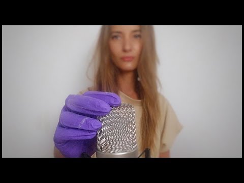 ASMR TINGLY MIC SOUNDS - TAPPING SCRATCHING STROKING - NO TALKING