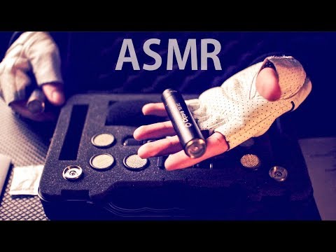 [ASMR] New Mic Unboxing, Silver Button, New Items  - FRENCH & ENGLISH Whispering