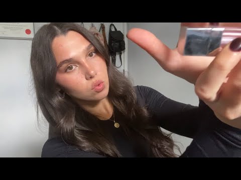 ASMR FAST AND AGGRESSIVE MAKEUP APPLICATION (personal attention + lofi)