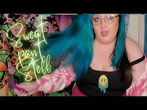 ASMR brush my hair | BBW real 24 inch hair plus size  personal attention comfort tingles #asmr #bbw