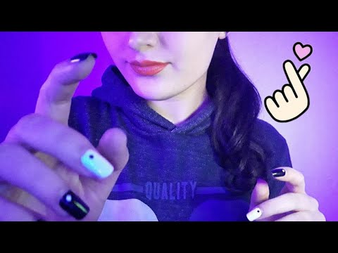 ASMR 🌌Follow my hands babe  (playing softly with your face)