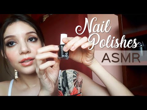 ASMR / TAPPING + WHISPERING / On my nail polishes ♥
