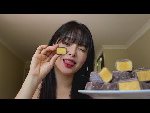[ASMR] Honey Comb Chocolate Eating Sounds 한국에 없는 식감...😭 허니콤브 초콜릿 이팅사운드