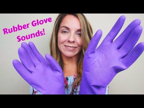 ASMR | Rubber Dish Glove Sounds | No Talking | Rubbing | Relaxing