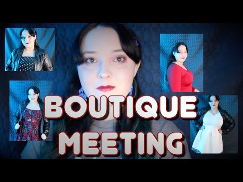 Boutique Meeting ASMR [Role Play Month]