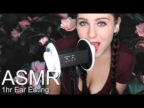 1 hour aggressive Ear eating | Ear sucking - New audio