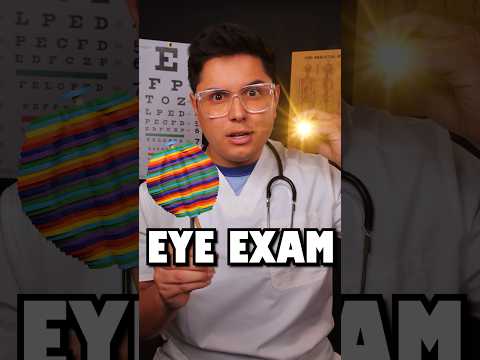 Eye Exam 👀 | #asmr #shorts