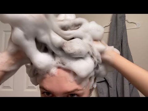 ASMR Close Up Shampoo Hairwash