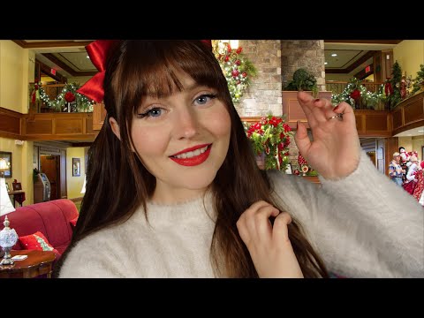 ASMR | Checking You In at a Luxury Christmas Hotel - Whispering, Typing