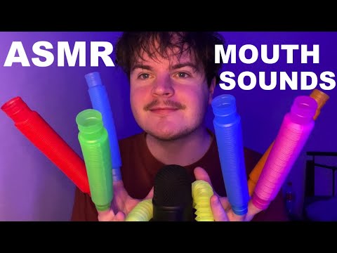 FAST & AGGRESSIVE ASMR MOUTH SOUNDS WITH TUBES
