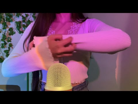 ASMR Fast & Aggressive Fabric/Clothes Scratching 💖✨(Ft. Dossier)